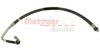 METZGER 2360022 High-/Low Pressure Line, air conditioning